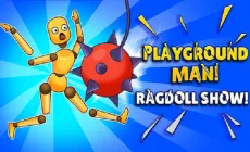 Playground Man! Ragdoll Show!